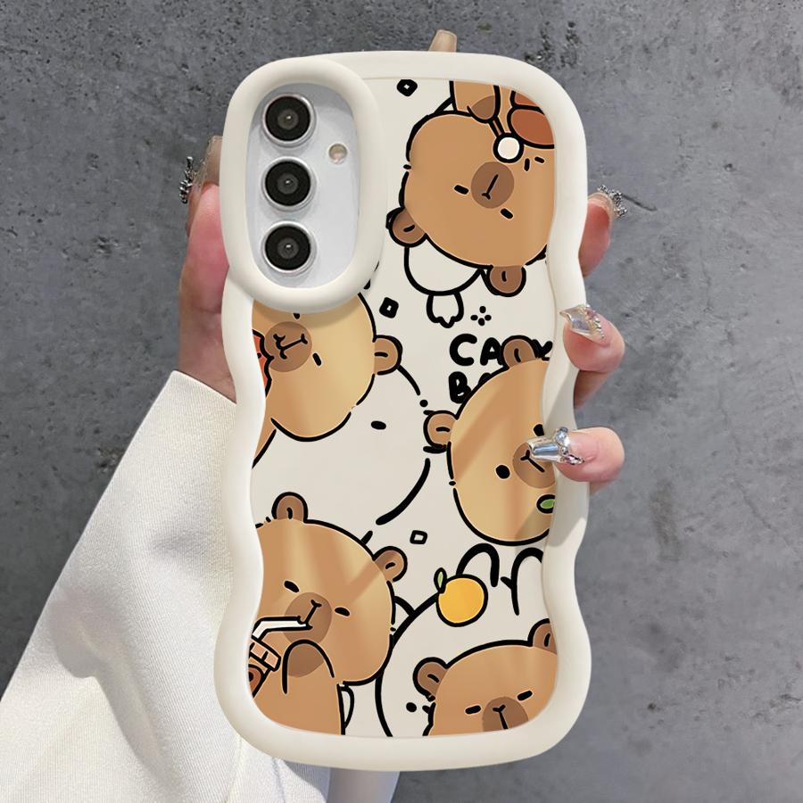 Cute Capybara Phone Case for Xiaomi Redmi 8 9C 9T 10C 10A 12C 4G 13C A1 A2 Plus Poco X3 NFC Pro X5Pro TPU case