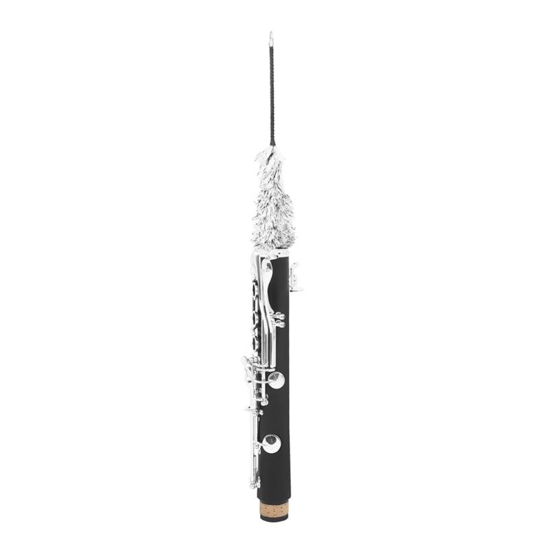 Flute Cleaner Cleaning Tools Clarinet Swab Cleaning Brushes for Clarinet Flute Cleaning Rod Cleaning Brush for Clarinet