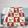 Snoopys Woodstock Plush Blankets Cartoon Fashion Throw Blankets for Home Hotel Sofa 125*100cm Bedspread,