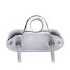 Marine Grade 316 Stainless Steel Rope Clamp Quick Chain Stopper Cord Fastener for Boat Yacht Accessories