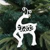 8 Stück gemischte glitzernde Anhänger Funkelnde Gold-/Silber-Weihnachtsdekoration Stilvolle Festliche Saison Heimdekoration