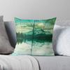 Office Decorative Cushion Cover Natural Scenery Plant Pattern Print Decorative Home Pillow Cover Square