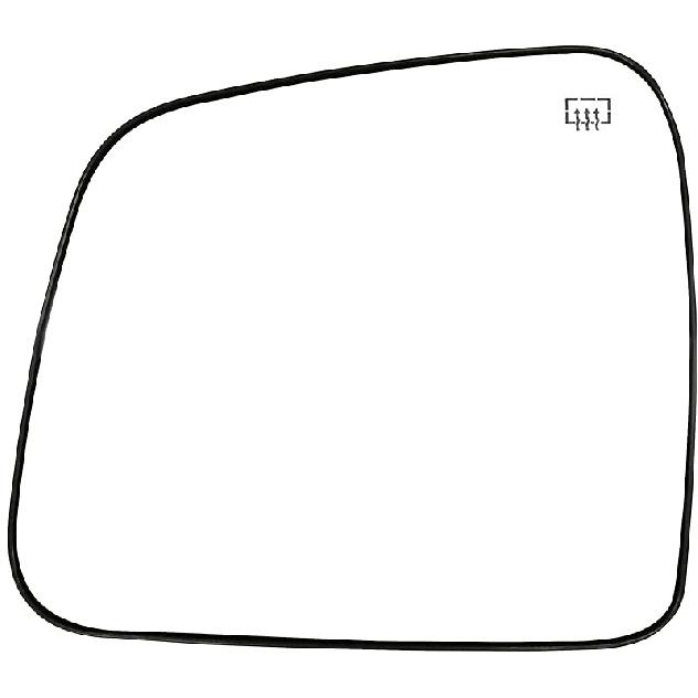 SCITOO Driver Side Mirror Glass For 2003-2007 For Cadillac Escalade, For Chevy Avalanche, Silverado Suburban Tahoe, For GMC Sierra Yukon Left Heat