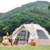 Quick Automatic Ultralight Outdoor Camping Tent 2-4 People Mosquito Net One-touch Waterproof Pop Up Hiking Folding Tent Family