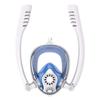 PULIAN Dual Tube Full Face Dry Snorkel Mask