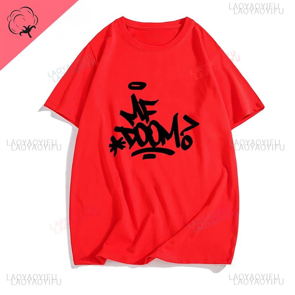 

MF DOOM The Masked Man Regular T-shirts MEN Music Hip Hop T-shirts Cotton High Quality Camisetas Handsome Sense of Design 4XL