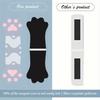 5Pcs PVC Magnetic Bookmarks Kitten Paws Magnetic Book Page Clip Thoughtful Present For Book Lover Teacher Reader Friend
