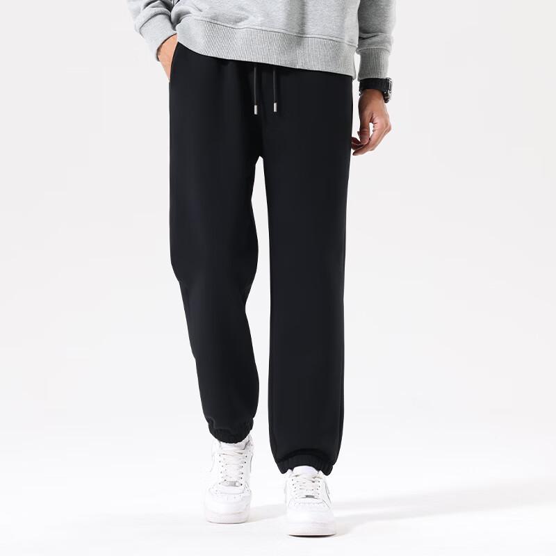 VANCL Men's Winter Warm Fleece-Lined Jogger Sweatpants