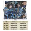 Dicks nightwing Graysons  Blankets  Soft Aesthetic Plush Bedding Throws For Outdoor Travel Flannel Bedspread Bed Cover