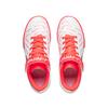 Li Ning Kids Synthetic Leather Comfortable Casual Soccer Shoes Men Soccer Shoes Standard-White Fluorescent-Crystal-Red Black YSTV006-2