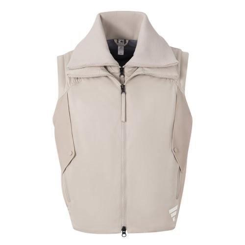 adidas Fustl W P Djk C Solid Color Warm Sports Casual Long Sleeve Cotton Jacket