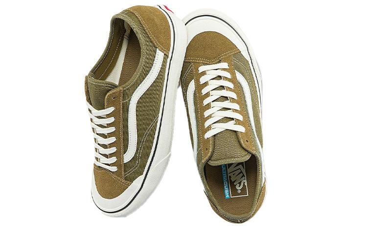 Vans Style 36 Lightweight Wear Resistant Low Top Casual Skate Shoes Unisex Military Green VN0A5HYRB9A