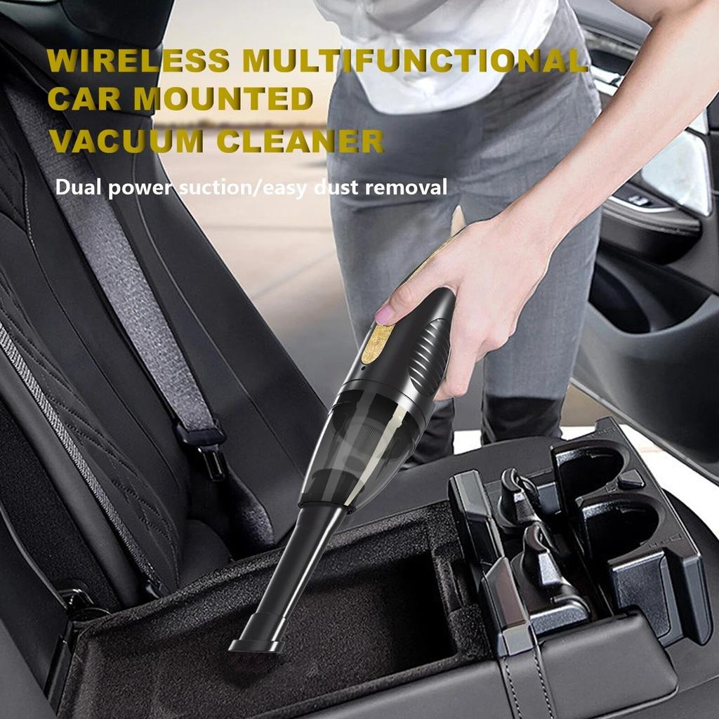 Handheld Household Car Powerful Wireless Large Suction Vacuum Cleaner High-power Sofa Window Cleaning Small Machine