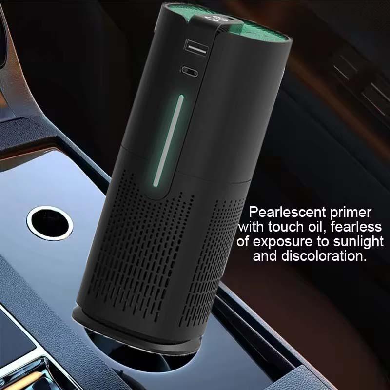 Household car bladeless ionizer hit selling plug in air purifier price nature fresh hepa filter fan car air purifier