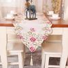 European Embroidery Hollow Table Flag Pastoral Embroidery Fabric Spring Flower Tv Cabinet Coffee Table Tablecloth