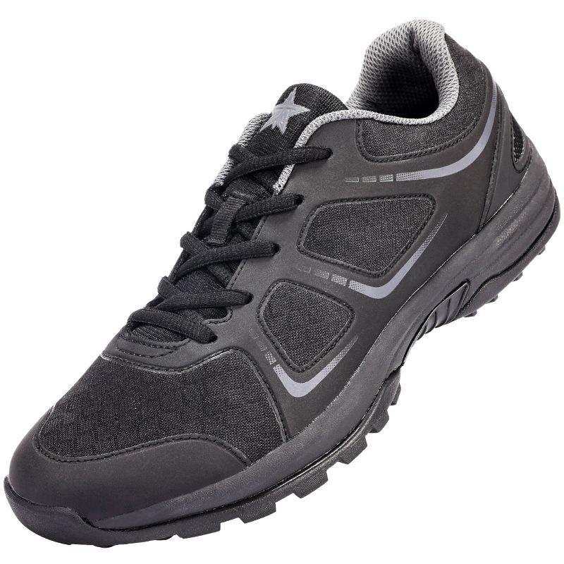 

Летние новые кроссовки для физической подготовки мужские черные тактические кроссовки военная подготовка охрана сверхлегкие беговые кроссовки для ходьбы 46（280）