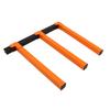 4Pcs Wall Mount Wood Organizer Steel Strong Bearing Space Saving Lumber Storage Metal Rack for Indoor Outdoor Use