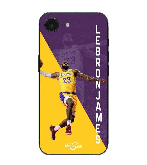 Coque Maniacase Pour Iphone 16E Poster NBA Lebron James