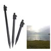 Verlängerbarer Angel-Bankstick aus Aluminiumlegierung, verstellbar, teleskopisch, Karpfenangeln Bankstick, Angelrutenständer für Bissanzeiger