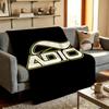Brand A-Adio F-Footwear Throw High-Density Short Plush Blanket Soft Skin-Friendly for Sofa Nap Air-Conditioned Room