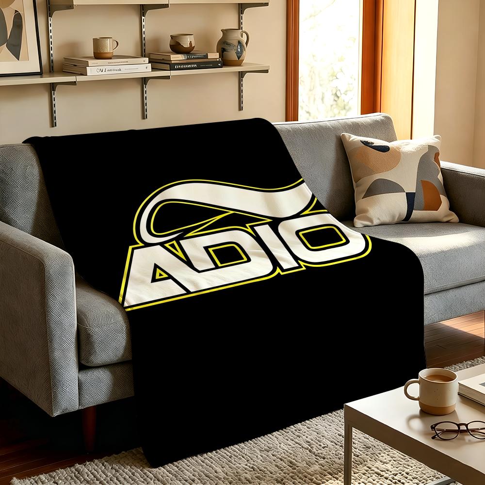 Brand A-Adio F-Footwear Throw High-Density Short Plush Blanket Soft Skin-Friendly for Sofa Nap Air-Conditioned Room