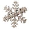 Snowflake Hair Clip Christmas Barrette Sweet Christmas Flat Clip Hairpin Christmas Elegant Hair Clip for Bunches