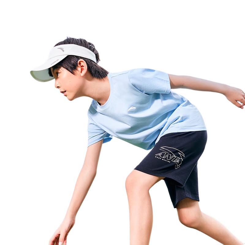 Anta Kids Boys' 2025 Summer Loose Cooling Knit Shorts