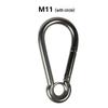 OLOMM M11 Karabiner Set aus 304 Edelstahl