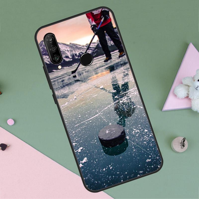 Ice Hockey Rink For Huawei P40 P20 P30 Lite P60 Pro Nova 10 9 SE 5T 12i 12s 11i Y91 Y90 Y60 Y70 Y72 Y61 Case