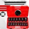 16-Piece Heavy-Duty 3/4 Twelve-Point Torx Impact Socket Set