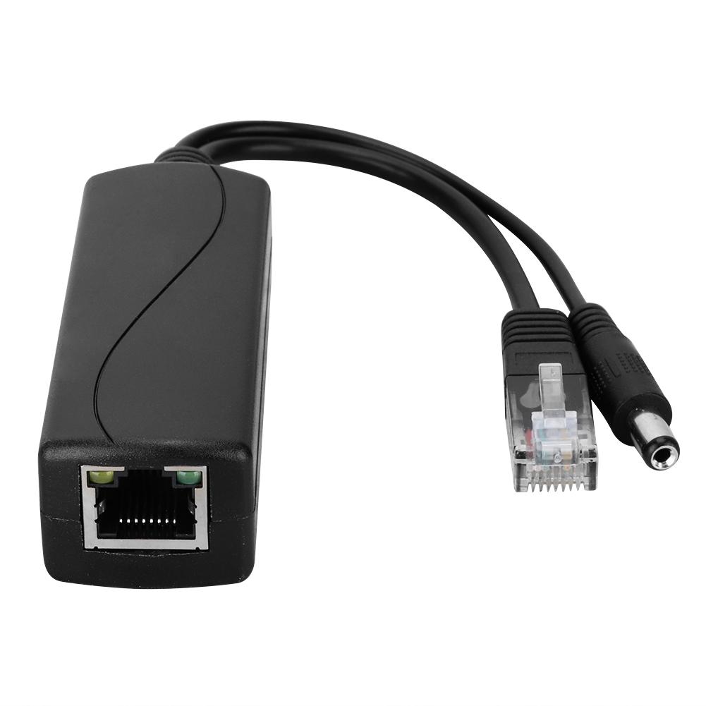 48V To 12V POE Connectors Adapter Cable Splitter Injector Power Supply for Huawei for Hikvision