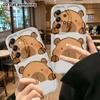 Phone Case: 2D Flat Samsung Galaxy A34 A35 S20 S22 S21 FE Plus Ultra Case, Capybara Probe, Christmas Halloween Holiday Gift