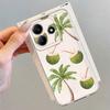 Simple Coconut Case for Xiaomi Redmi Note 14 Pro Plus 13C 12S 12 11S 10S A4 Note 13 9 10 11 14C Soft Phone Cover
