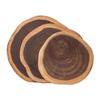 Durable Solid Wood Cutting Board Mats Anti Mold Irregular Wooden Food Plate Anti Crack Fruit Bread Serving Tray Household
