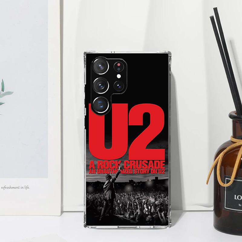 Band U-U2 Rock Phone Case For Samsung Galaxy S26 S25 Edge S24 FE S23 S22 Ultra S21 Plus S20 + Art Fundas Back Cover Galaxy S25 E
