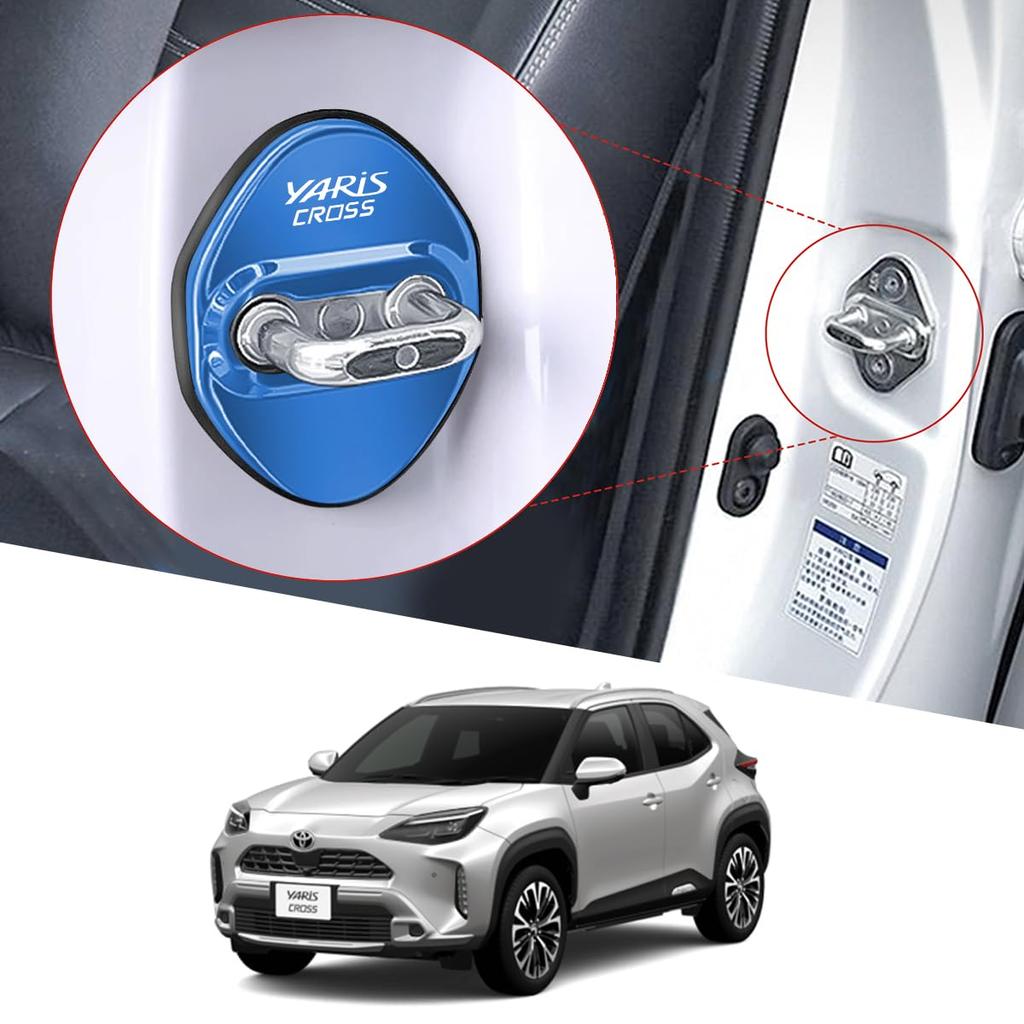 [Yaris Cross Exclusive] Car Door Striker Cover, Yaris Cross Accessories