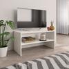 Moderne Minimalismus TV-Konsole, Wohnzimmer Sideboard, Multifunktionale Aufbewahrungseinheit, 80x40x40cm