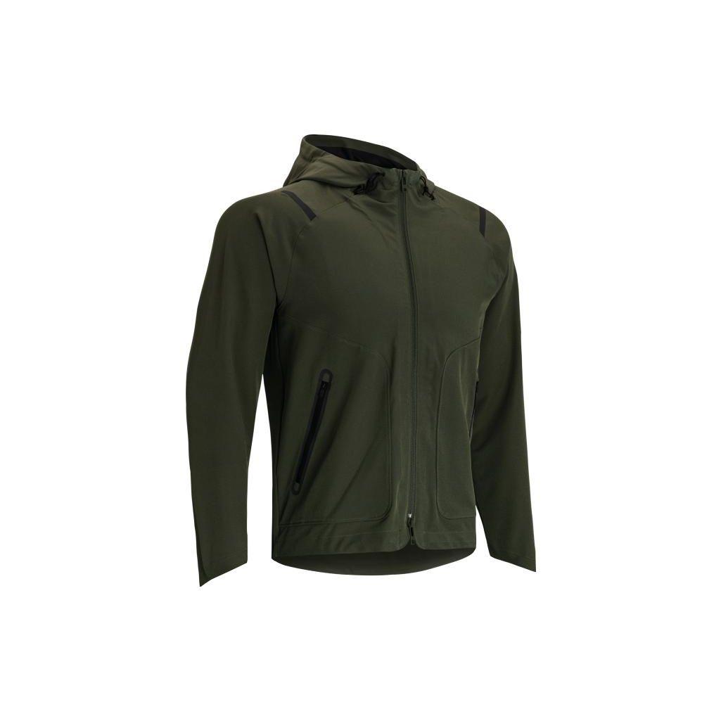 Under Armour Unstoppable Zip-Up Hooded Sports Jacket Men Green 1370494-390 XXL