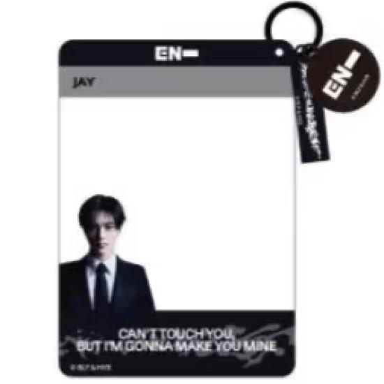 ENHYPEN x MINISO - Transparenter Charakter-Kartenanhänger JAY