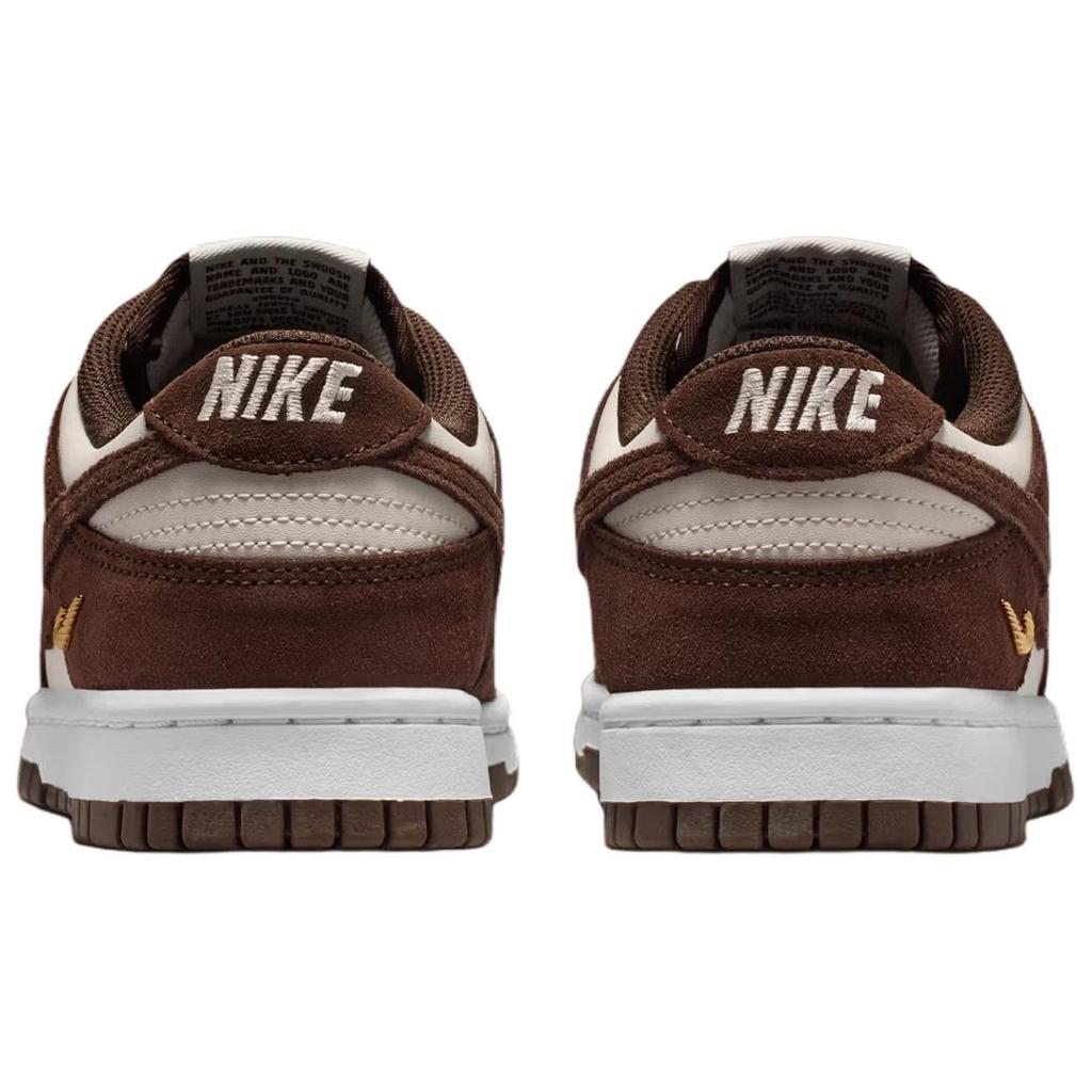 Nike Dunk Comfortable Fit Low Top Skate Shoes Women Skate Shoes Brown IO4244-102