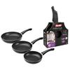 Induction Frying Pan Set 18/20/24 Cm Aluminum Non-stick
