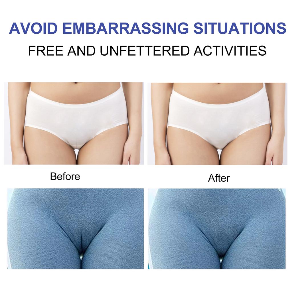 Toe Concealer Reusable Adhesive Silicone for Women Leggings Swimwear Activewear Sweat Absorbent Comfortable Soft Seamless   Appearance Light Ye