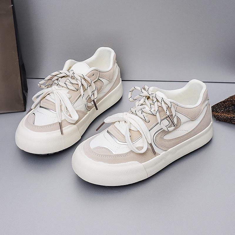 

66 трендовая обувь ниша ретро красный женская обувь новая обувь на платформе для девочек белая обувь универсальная повседневная обувь 40