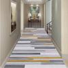 Modern Nordic Villa Long Carpet Runner Non-slip Washable for Corridor Hallway Hotel Living Room Decor