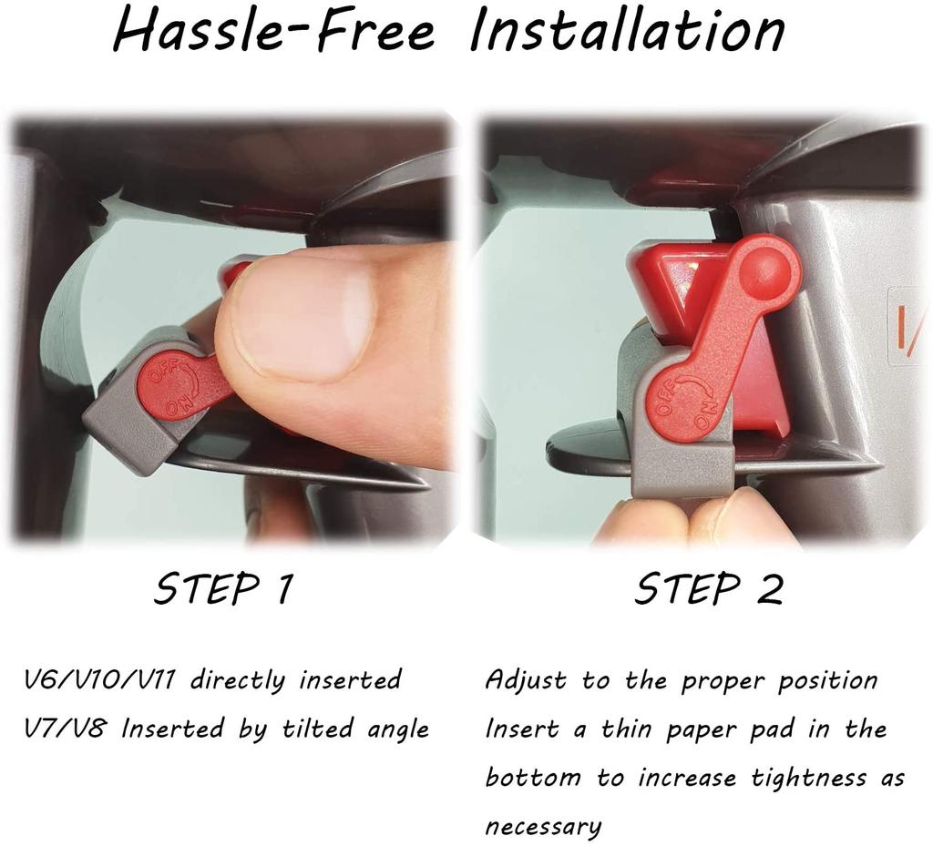 Spare Mini Auto-Switch Power Button Trigger Lock Compatible for Dyson V7 V8 V10 V11 Handheld Vacuum Cleaner Parts Accessories