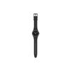 Swatch New Gent Series Quartz Movement 30 Meters Water Resistant Watch 41 Mm Black Dial Plastic Case Silicone Strap Unisex watches SUOS402