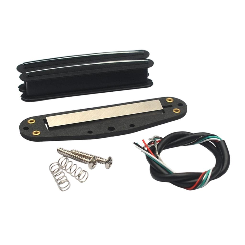 Compact Humbucker Pickup Magnetic Double Coil Active Guitar Pickup Accessory Set For Classic Electric Guitar Upgrades