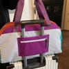 Fashion Color-matching Sports Dry-wet Separated Yoga Bag for Business Trips and Travel Luggage Bag