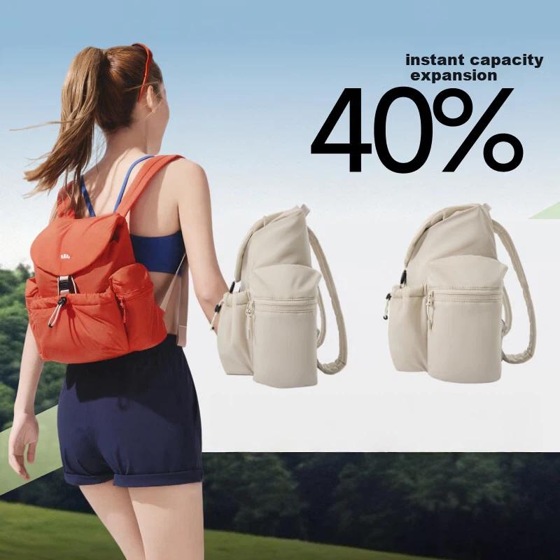 Beneunder Travel Backpack, Lightweight, Sport Bag, Commuter Bag, White, Medium Size