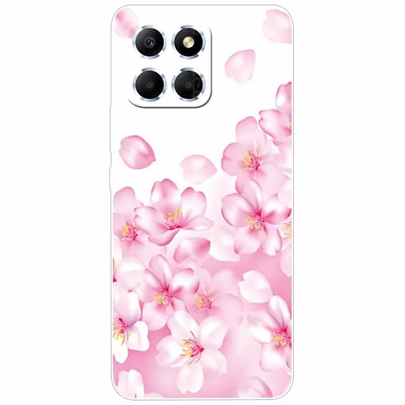 Soft Case For Honor X6 2022 Covers Para Silicon Print Marble TPU Clear Phone Coque for Huawei Honor X6 4G Transparent Bumper X 6